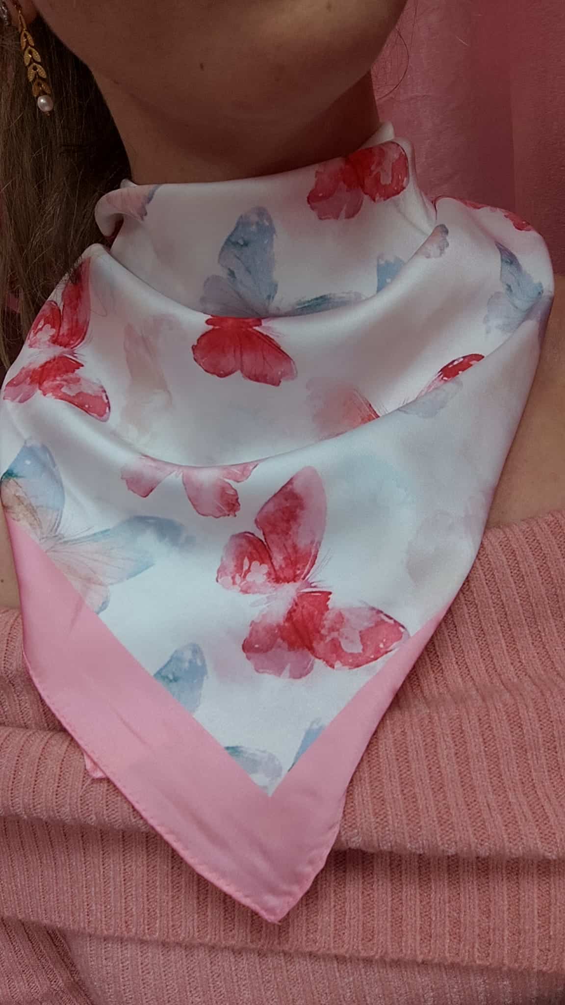 Pañuelo mariposas - Imagen 2