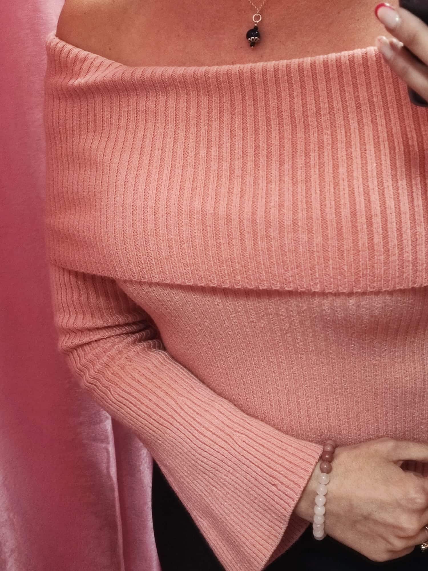 Jersey punto hombros caídos - Imagen 3