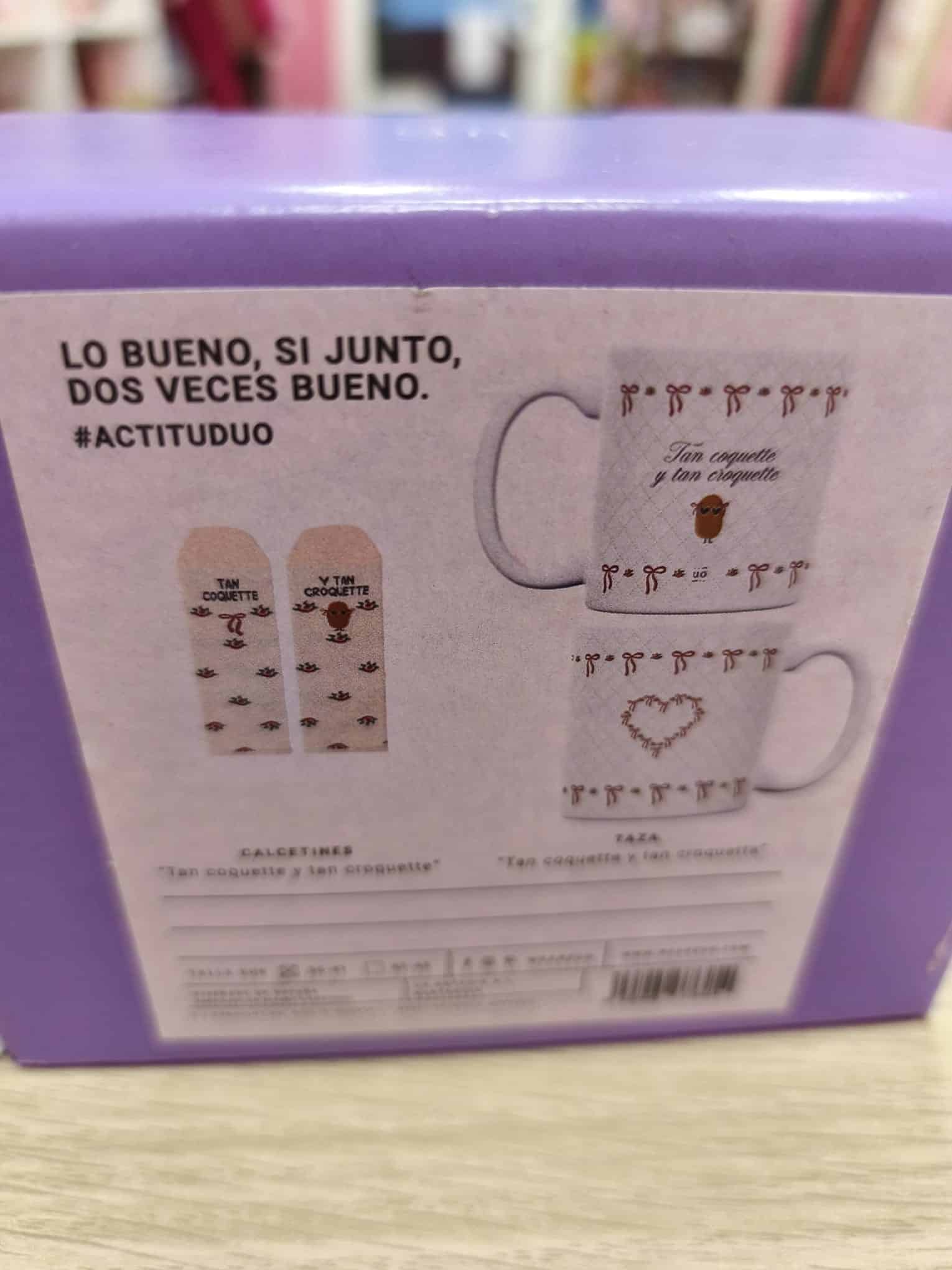Set taza y calcetines coquette - Imagen 4