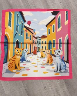 Pañuelo gatitos callejeros