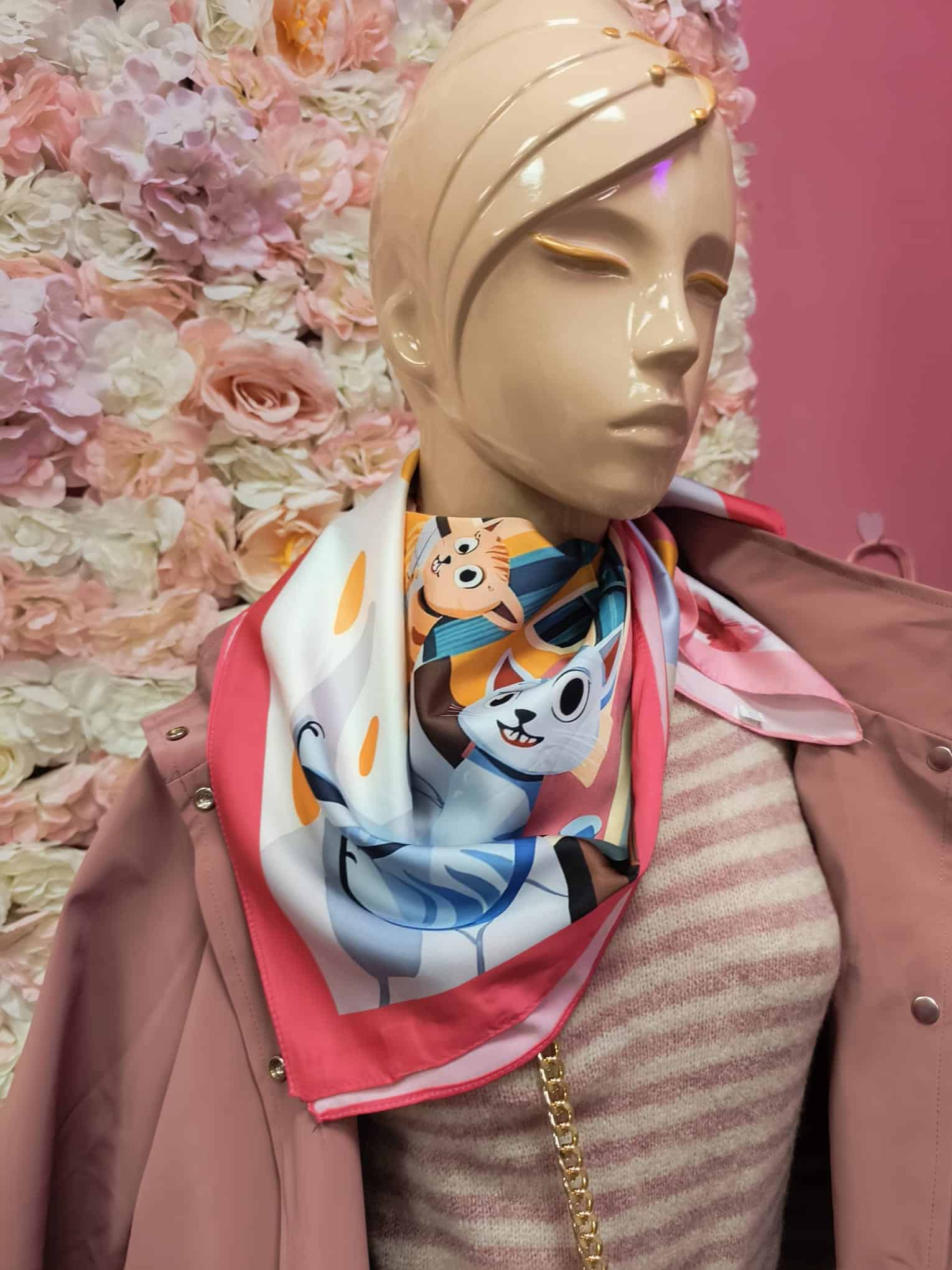 Pañuelo gatitos callejeros - Imagen 4