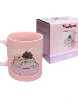 Taza rosa Pusheen