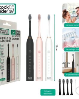 Cepillo de dientes eléctrico rosa