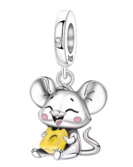 Charm ratón con queso