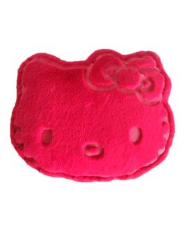 Cojín silueta Hello Kitty fucsia