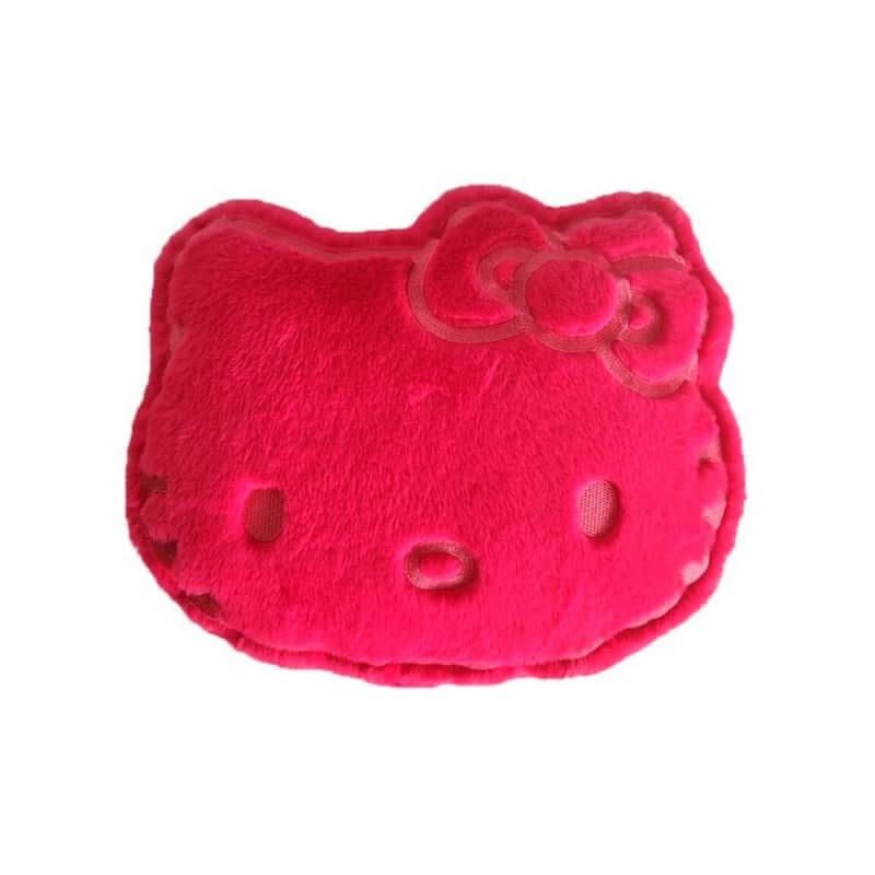 Cojín silueta Hello Kitty fucsia
