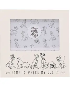 Marco de fotos Dogs Home is where my dog is