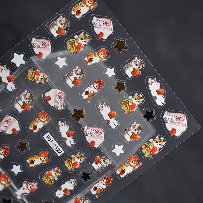 Pegatinas para uñas Mofusand - Imagen 3