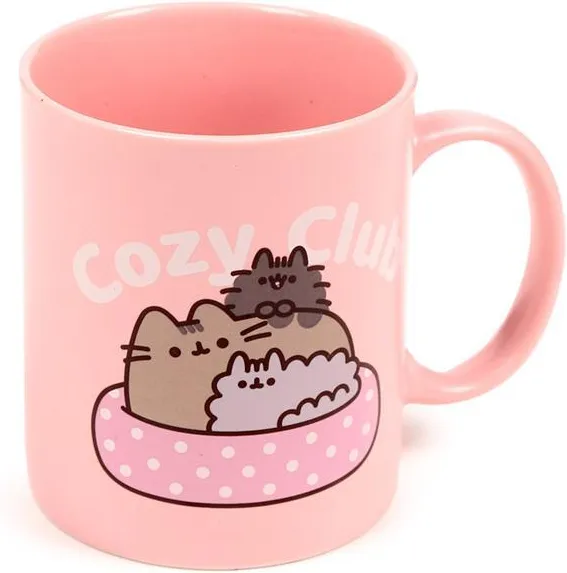 Taza rosa Pusheen - Imagen 2