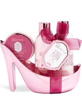 Set regalo tacón rosa cherry blossom