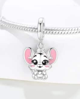 Charm ratón contento