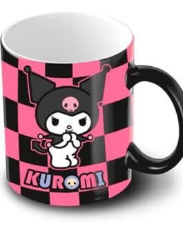Taza cuadros Kuromi