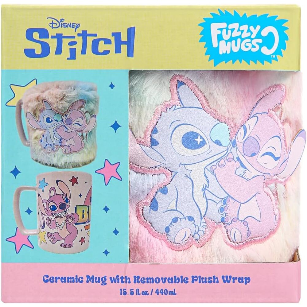 Taza funda peluche Stitch - Imagen 2