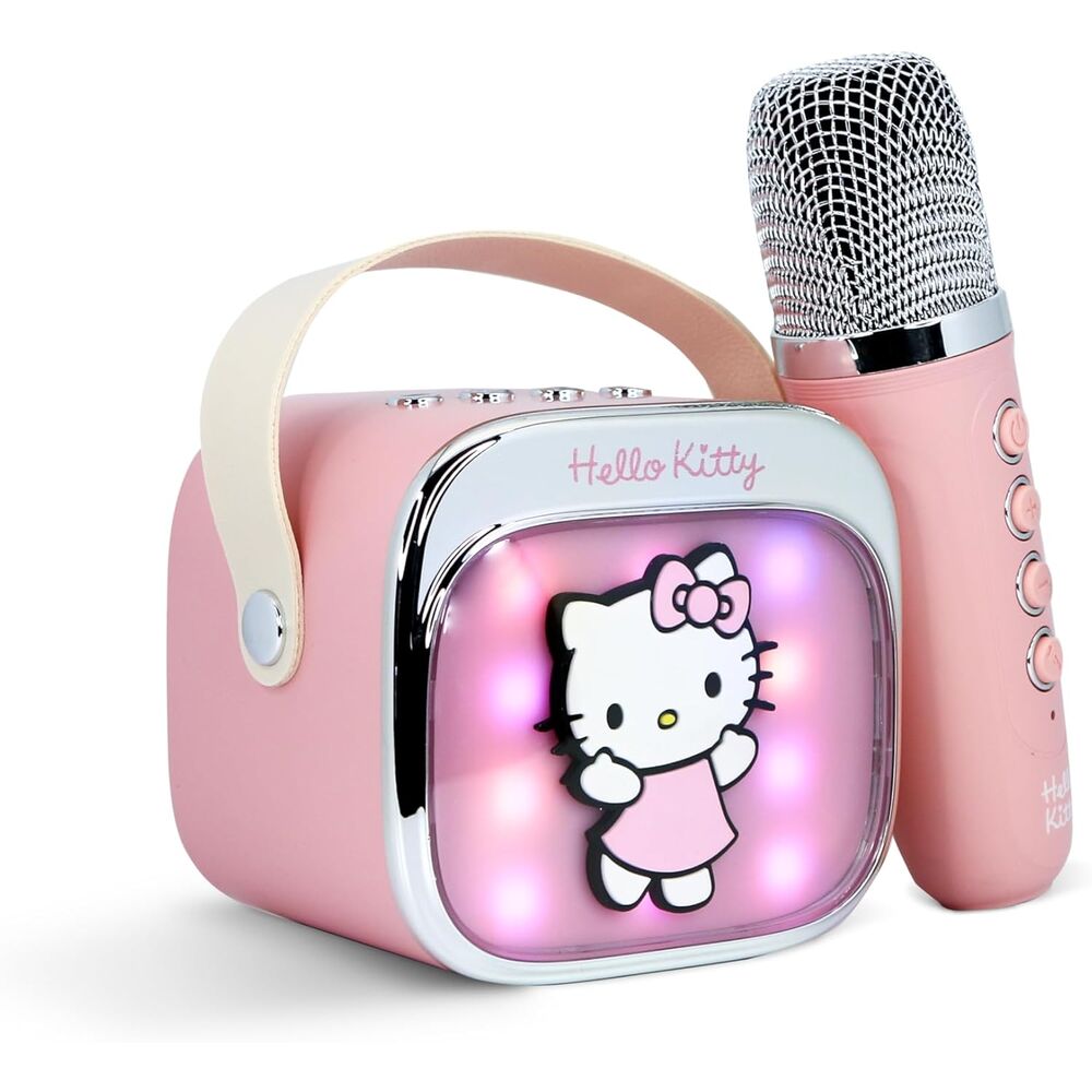 Altavoz y micrófono karaoke Hello Kitty - Imagen 3