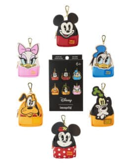 Mini mochila Loungefly personajes Disney sorpresa