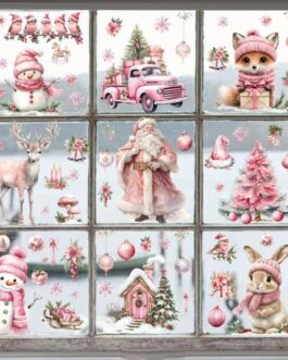 Pegatinas para ventana navideñas