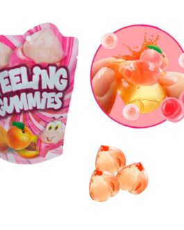 Gominolas pelables melocotón