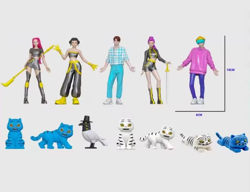 Sobres sorpresa figuras Cazadoras de demonios K-pop - Imagen 2