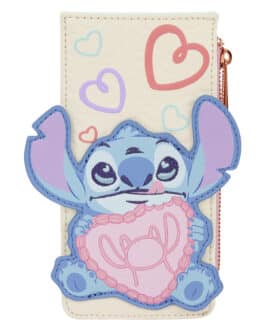 Tarjetero Stitch enamorado Loungefly