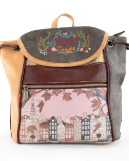 Mochila edificios Sweet Candy