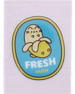 Cuaderno peluche Pusheen banana