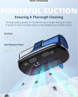 Aspiradora para ácaros rosa