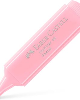 Subrayador rosa Faber Castell