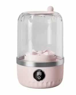 Lavadora portátil rosa