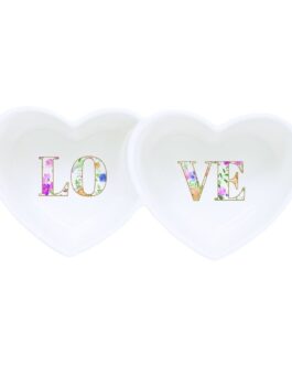 Cuencos porcelana corazón Mon Amour