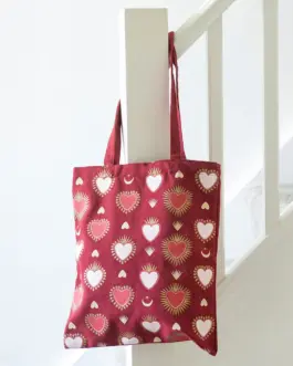 Totebag estampado sagrado corazón