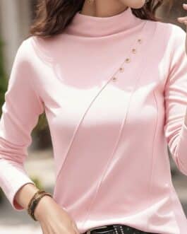 Jersey suave botoncitos