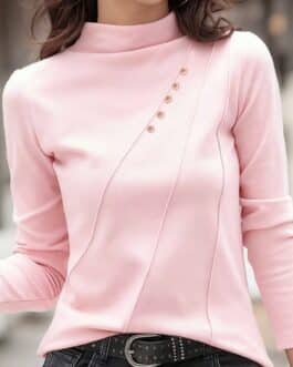 Jersey suave botoncitos