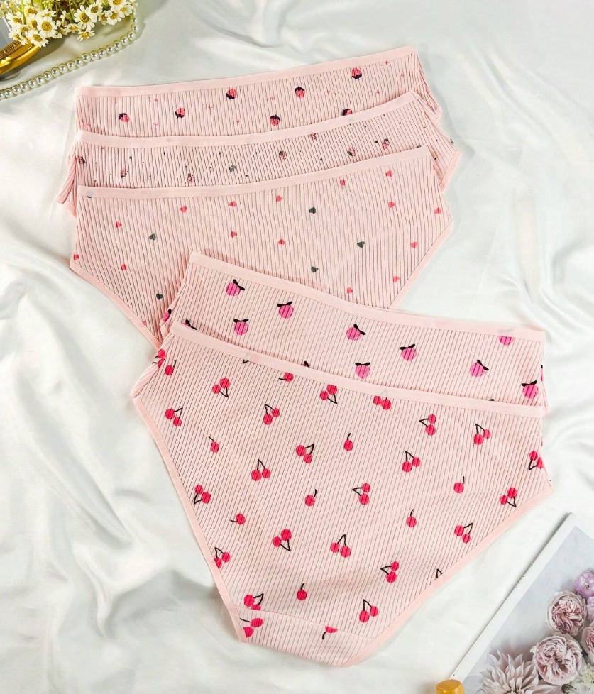 Bragas algodón frutas