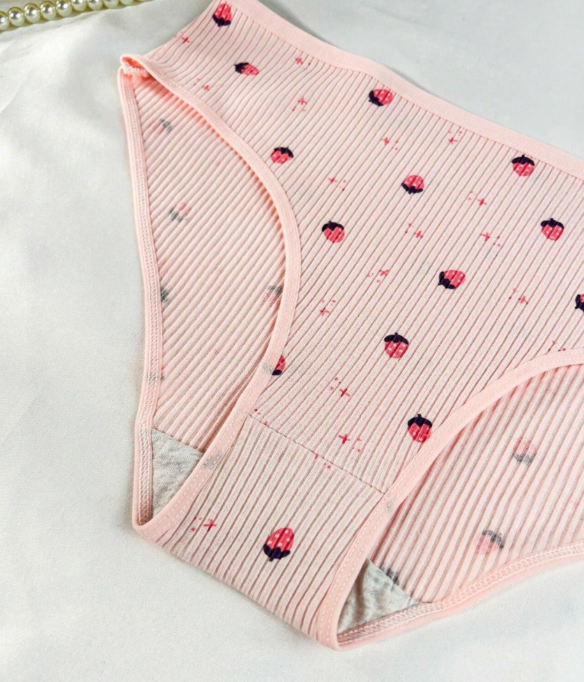 Bragas algodón frutas - Imagen 2