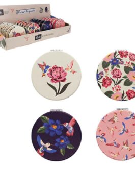 Espejo de mano colibrí