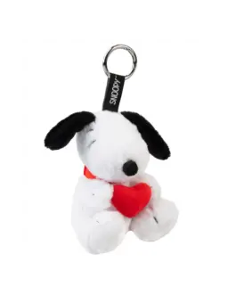 Llavero peluche Snoopy love