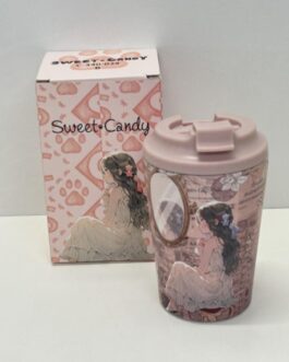 Vaso térmico Sweet candy rosa