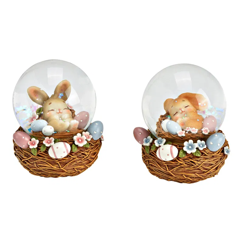 Bola cristal conejitos de pascua
