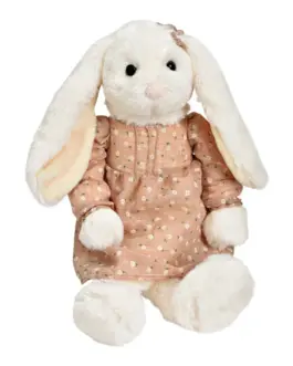 Peluche conejita con vestido