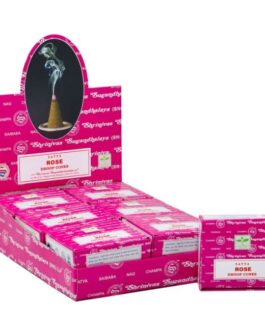 Conos incienso rosas