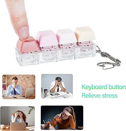 Llavero teclado antiestrés - Imagen 2