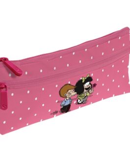 Estuche Mafalda rosa