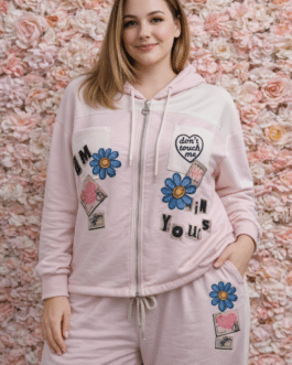 Chándal flores azules Milano