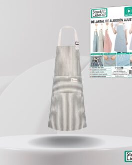 Delantal de algodón ajustable