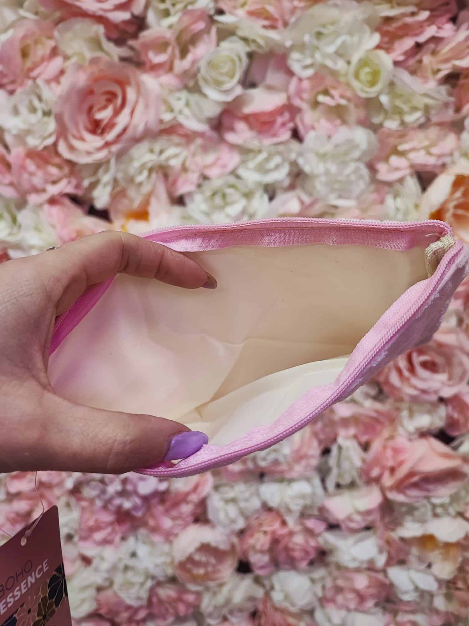 Neceser rosa flores Miquel Rius - Imagen 2