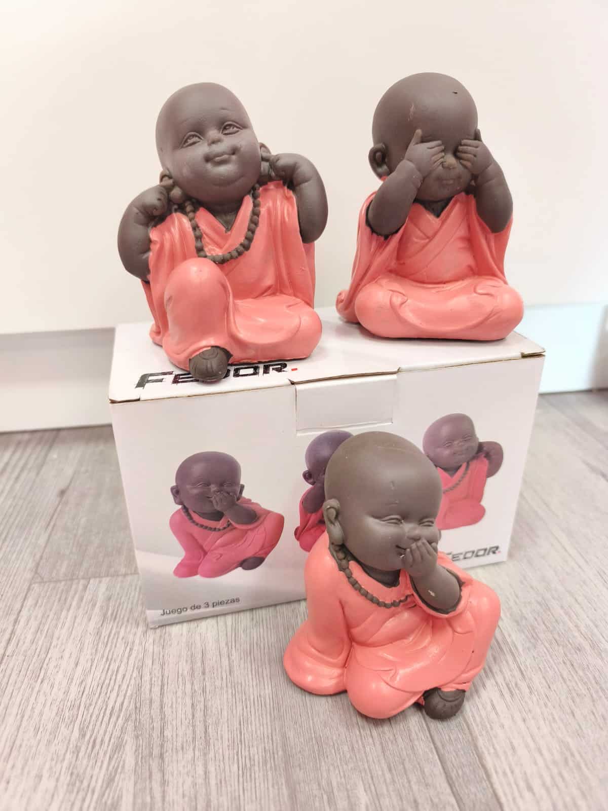 Pack 3 budas decorativos - Imagen 5