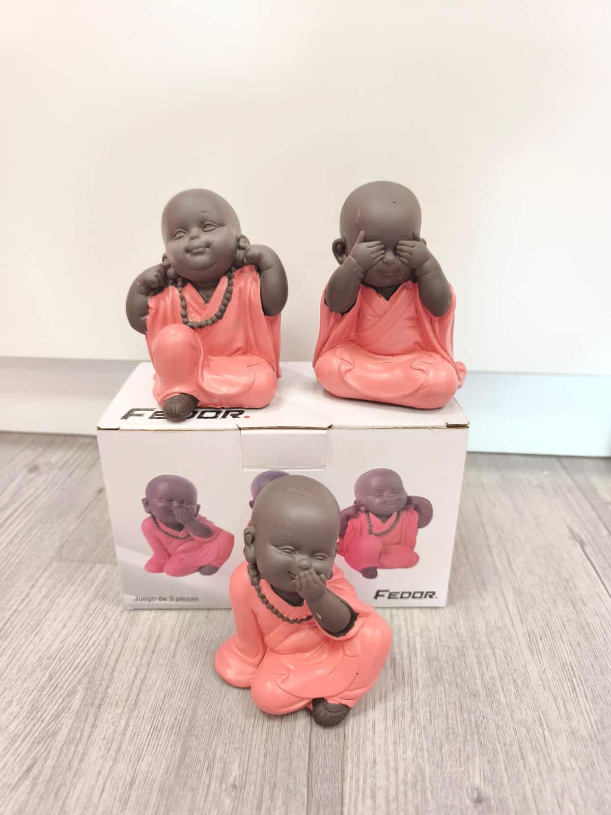 Pack 3 budas decorativos - Imagen 6