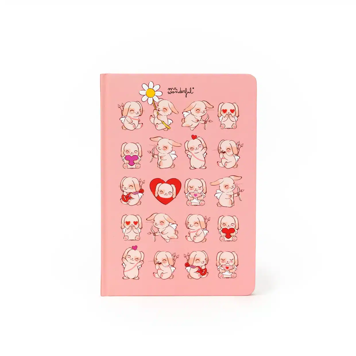 Libreta conejo cupido Mr Wonderful