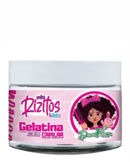 Gelatina capilar rizitos kids