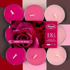 Pack velas jardín de rosas - Imagen 2